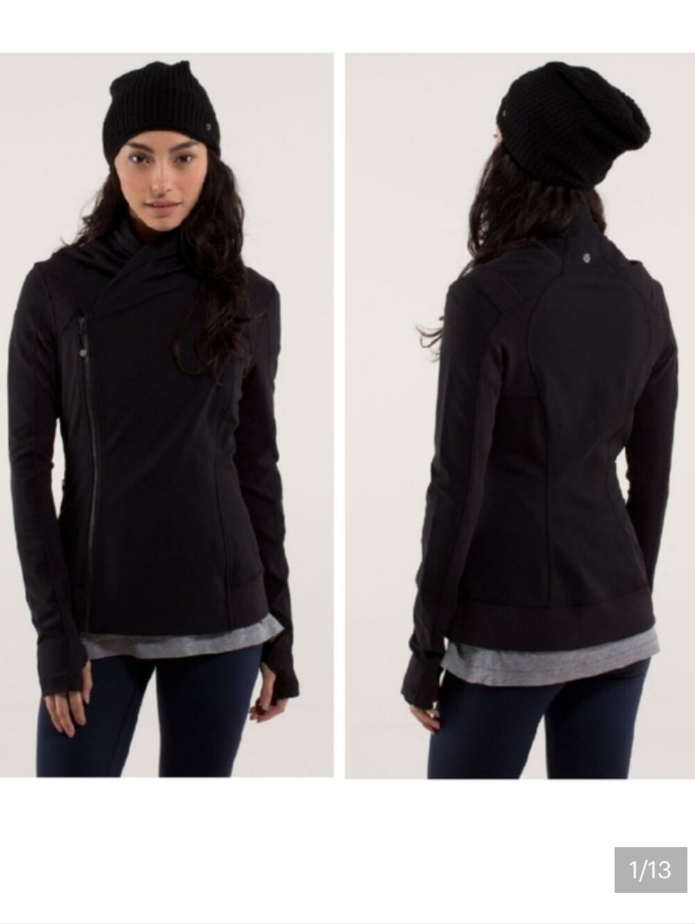 Lululemon Bhakti Yoga Jacket in Black Size 6